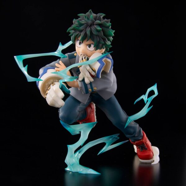 Descubre el apasionante mundo de Estatua Izuku Midoriya Intern Arc Scale.