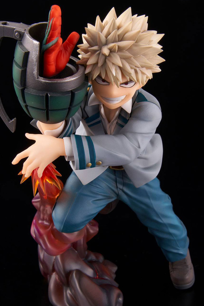 Descubre el apasionante mundo de Estatua Katsuki Bakugo Intern Arc Scale.