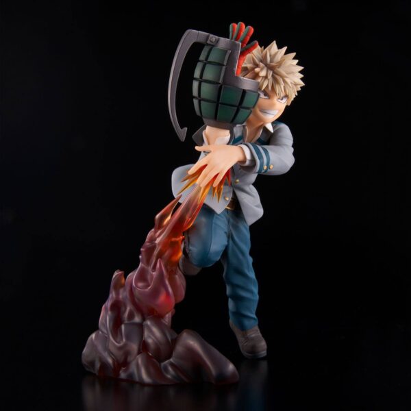 Descubre el apasionante mundo de Estatua Katsuki Bakugo Intern Arc Scale.