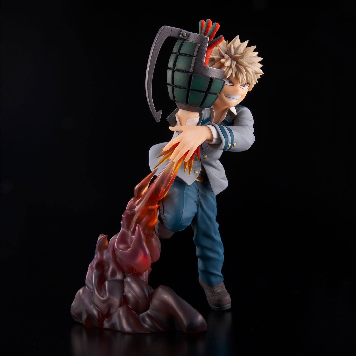 Descubre el apasionante mundo de Estatua Katsuki Bakugo Intern Arc Scale.