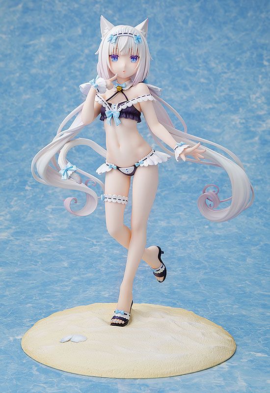 Descubre el apasionante mundo de Estatua Vanilla Maid Swimsuit Nekopara.