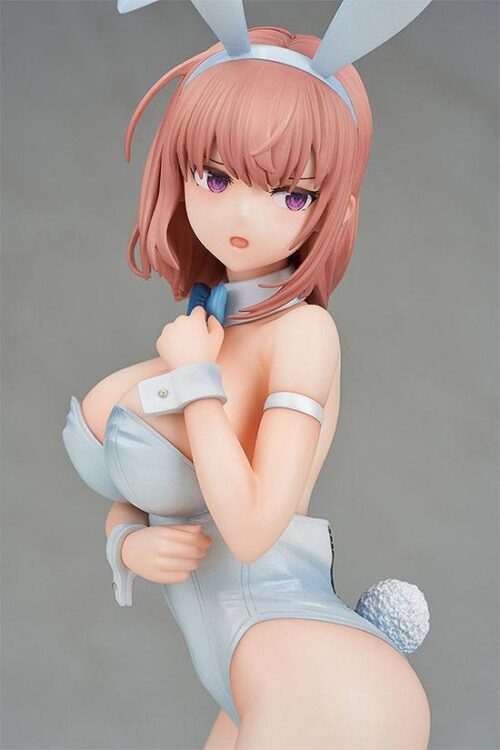 Figurine d'anime Illustration Original Peinture Figurine Modèle Bunny Design PVC Décoration de Bureau Collection Cadeaux 17 cm