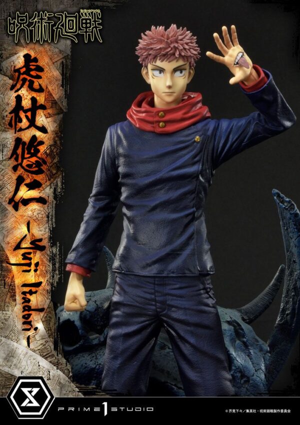 Descubre el apasionante mundo de Estatua Yuji Itadori 38cm.