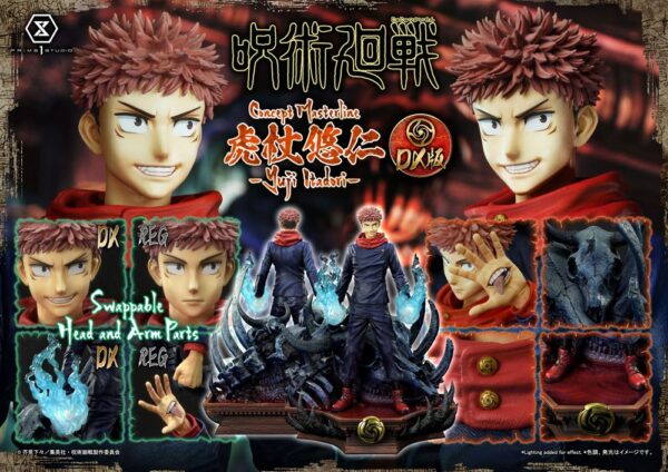 Descubre el apasionante mundo de Estatua Yuji Itadori Deluxe Version.