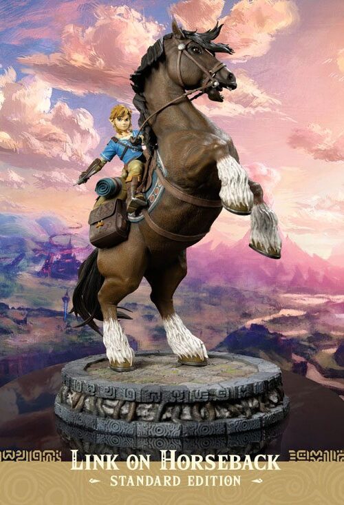 Descubre el apasionante mundo de Estatua Link on Horseback 56cm.