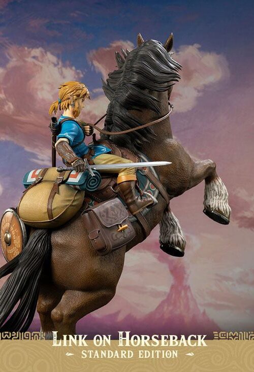Descubre el apasionante mundo de Estatua Link on Horseback 56cm.