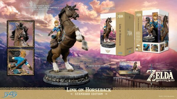 Descubre el apasionante mundo de Estatua Link on Horseback 56cm.