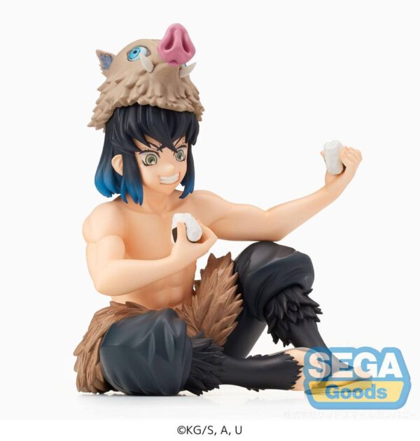 Descubre el apasionante mundo de Estatua Perching Inosuke Hashibira 9cm.