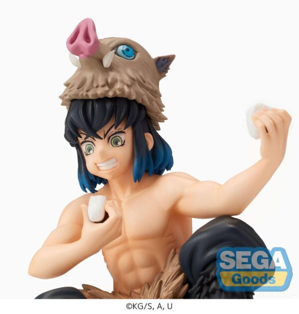 Descubre el apasionante mundo de Estatua Perching Inosuke Hashibira 9cm.