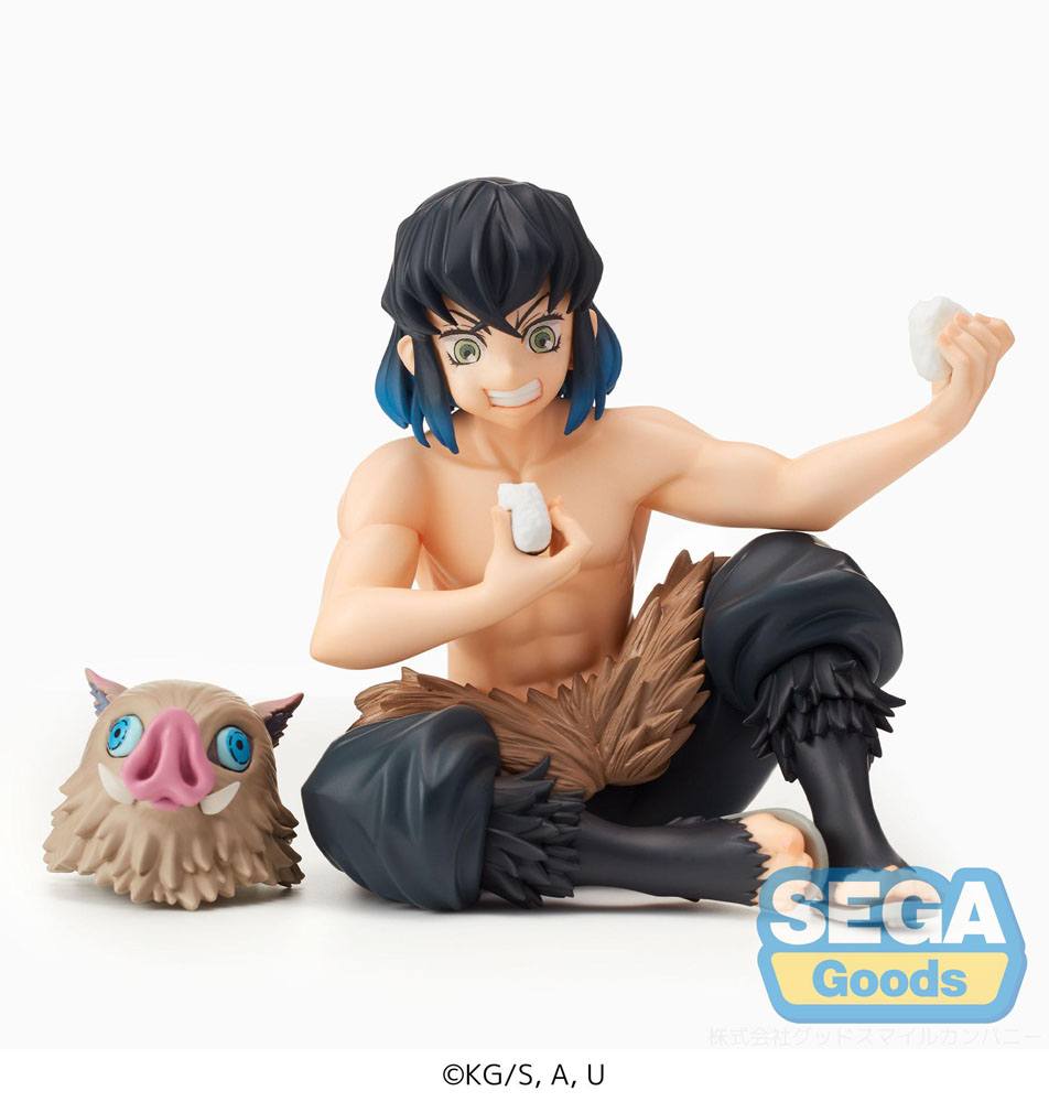 Descubre el apasionante mundo de Estatua Perching Inosuke Hashibira 9cm.