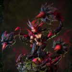 Descubre el apasionante mundo de Estatua Rise of the Thorns Zyra.
