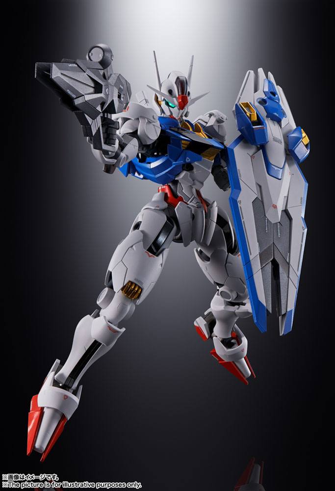 Descubre el apasionante mundo de Figura Chogokin Gundam Aerial.