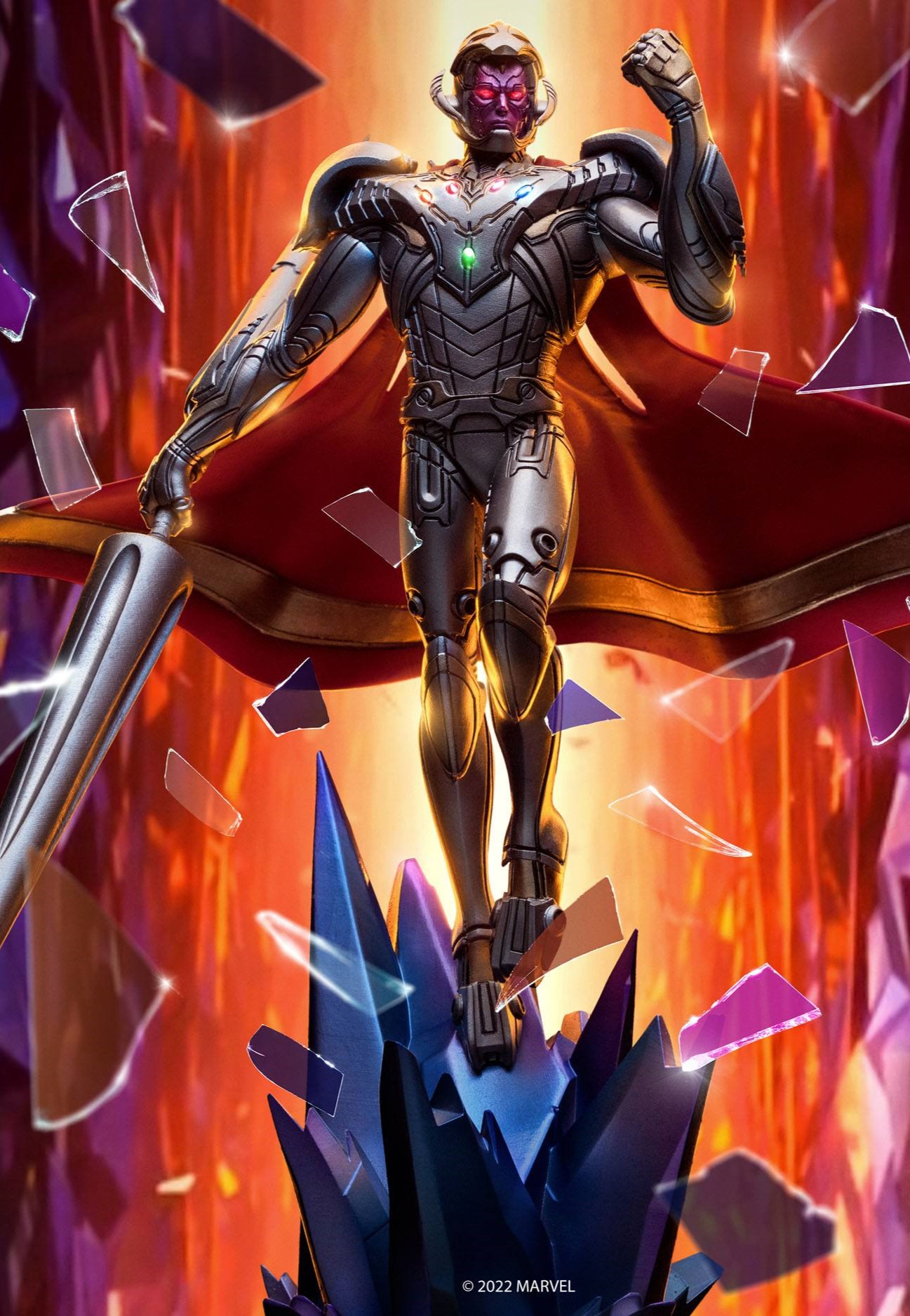 Descubre el apasionante mundo de Estatua Deluxe Art Scale Infinity Ultron.