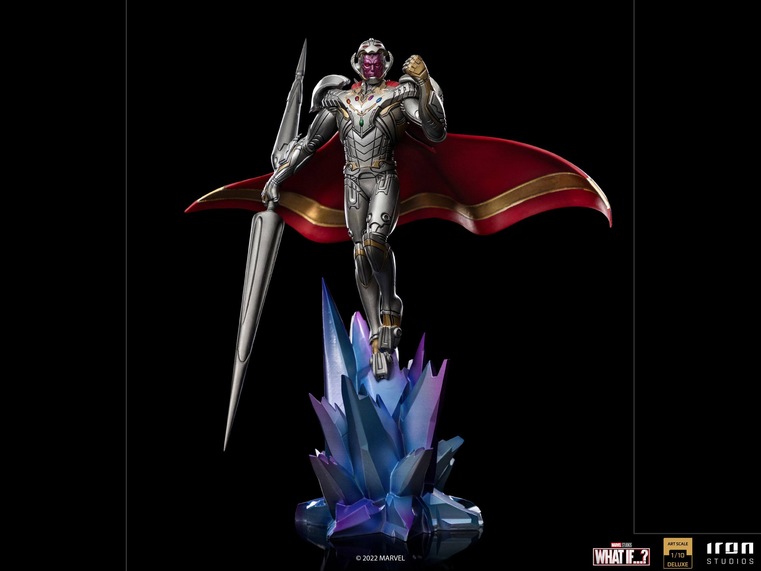 Descubre el apasionante mundo de Estatua Deluxe Art Scale Infinity Ultron.