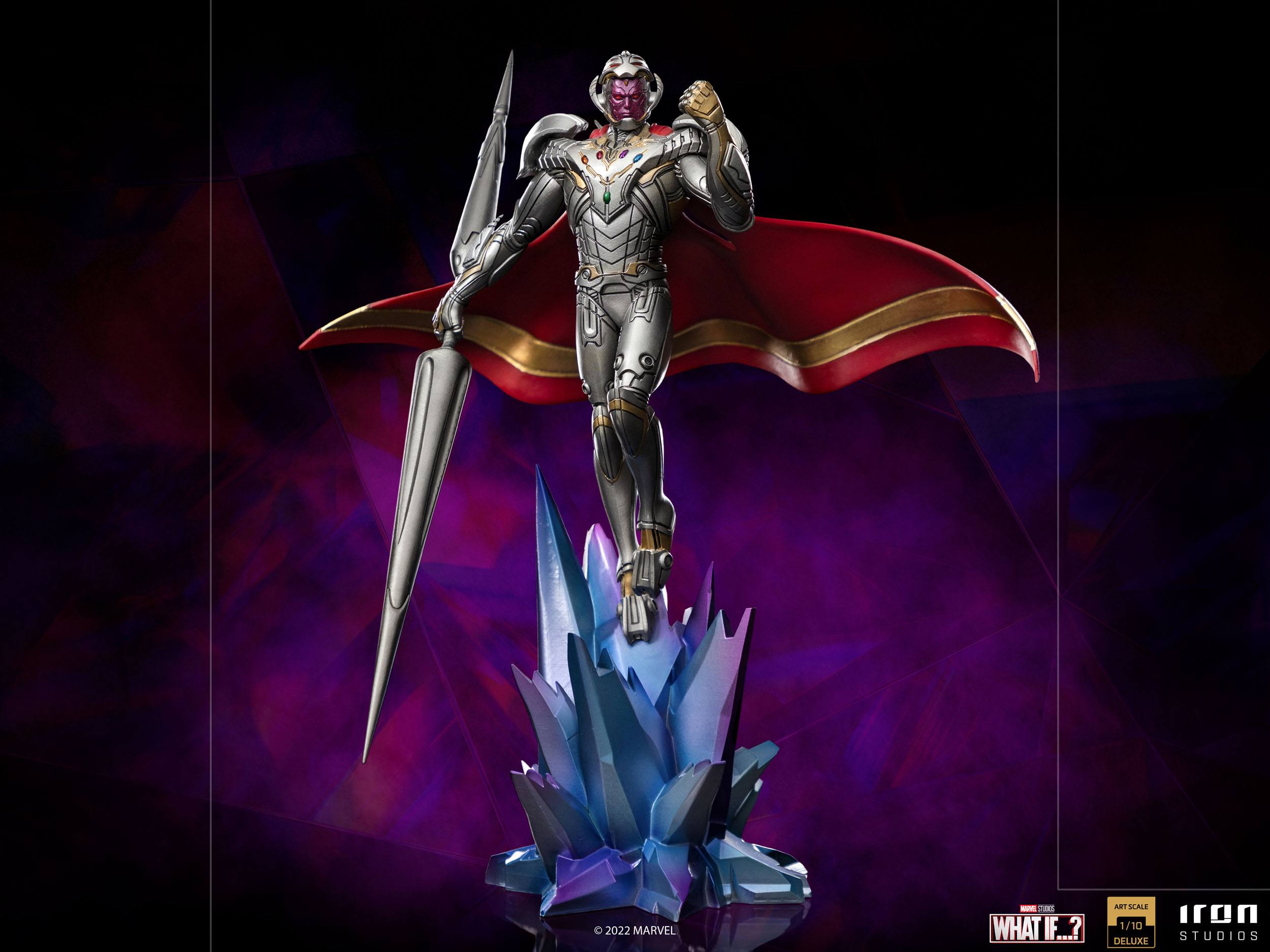 Descubre el apasionante mundo de Estatua Deluxe Art Scale Infinity Ultron.