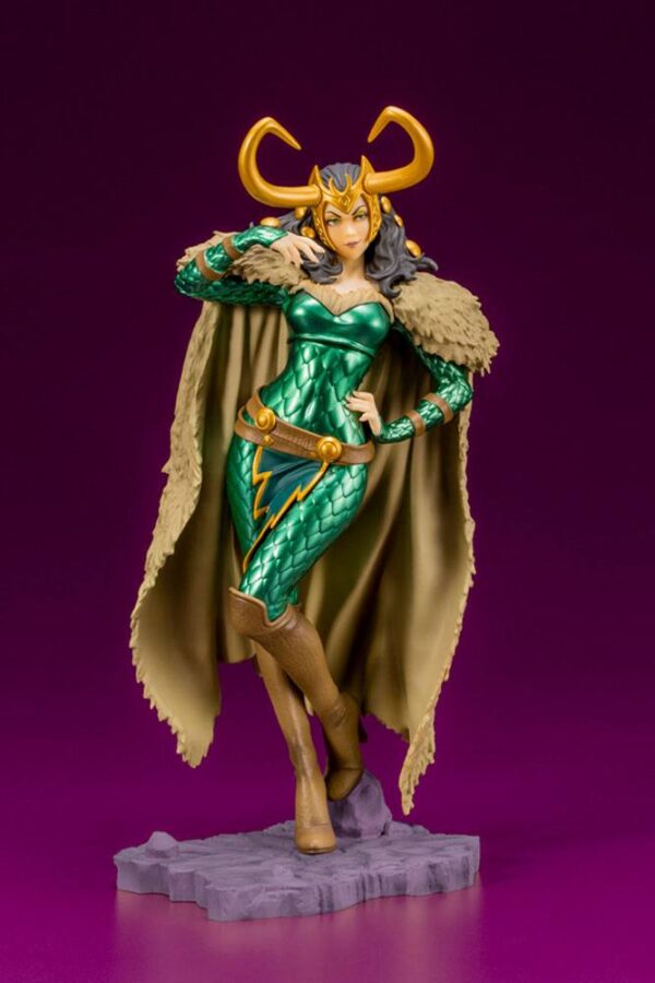Descubre el apasionante mundo de Estatua Marvel Bishoujo Loki Laufeyson.