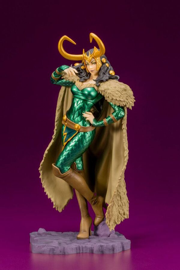 Descubre el apasionante mundo de Estatua Marvel Bishoujo Loki Laufeyson.