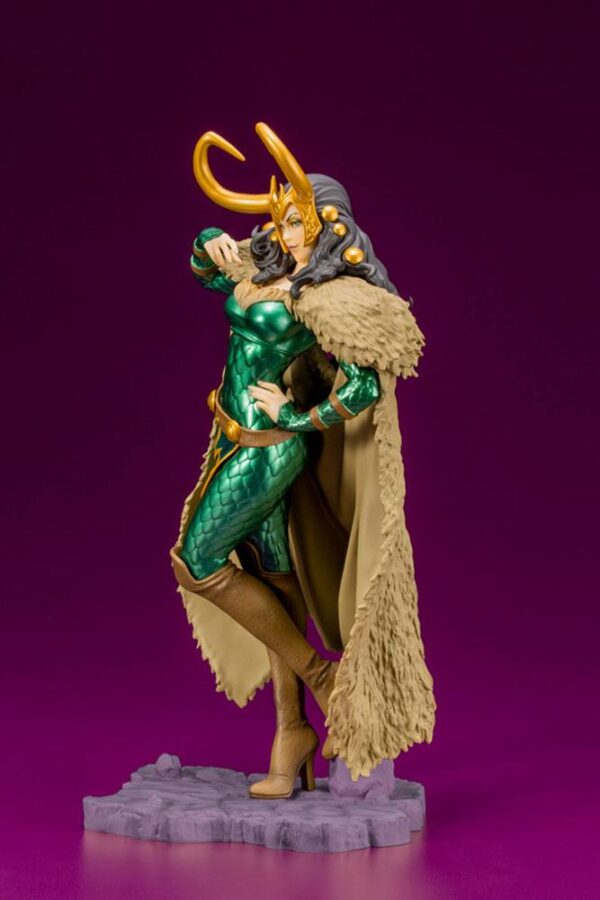 Descubre el apasionante mundo de Estatua Marvel Bishoujo Loki Laufeyson.