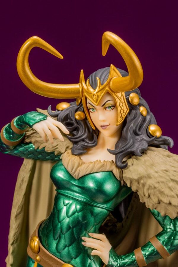 Descubre el apasionante mundo de Estatua Marvel Bishoujo Loki Laufeyson.