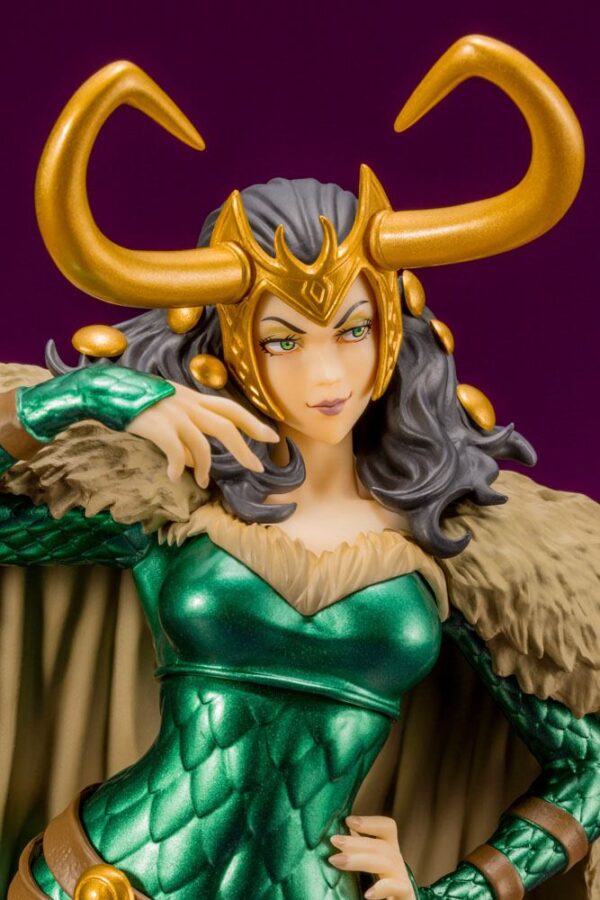 Descubre el apasionante mundo de Estatua Marvel Bishoujo Loki Laufeyson.