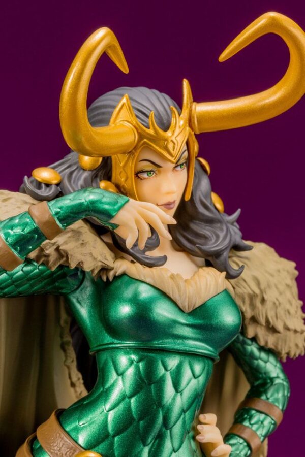 Descubre el apasionante mundo de Estatua Marvel Bishoujo Loki Laufeyson.