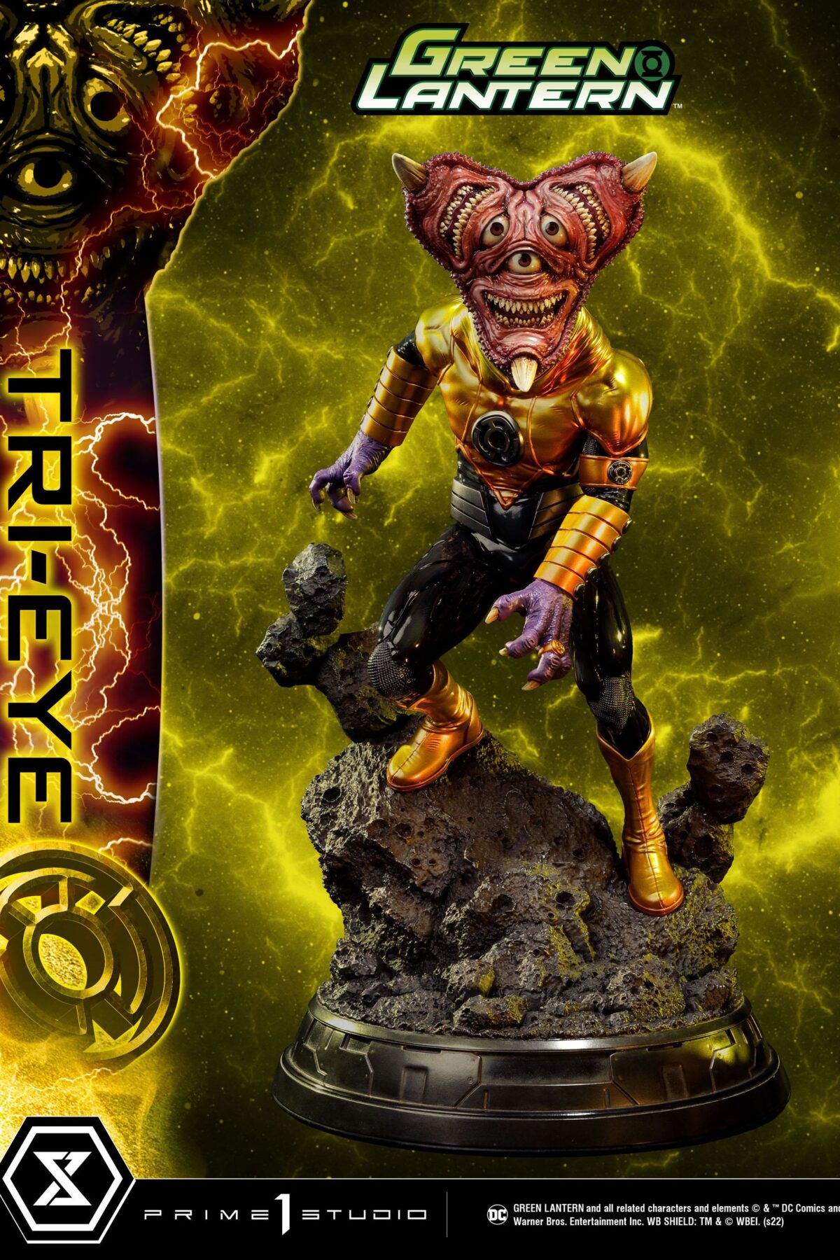 Estatua Sinestro Corps Tri-Eye