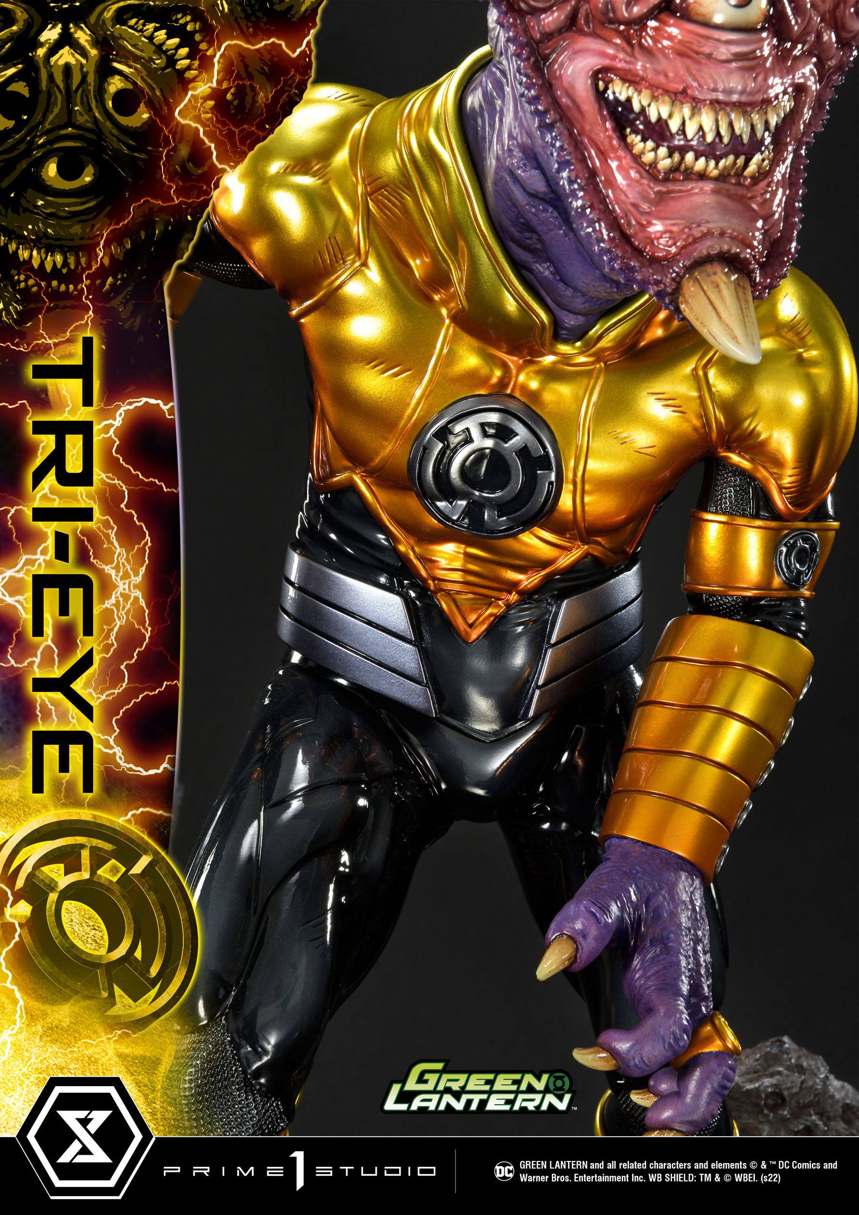 Estatua Sinestro Corps Tri-Eye