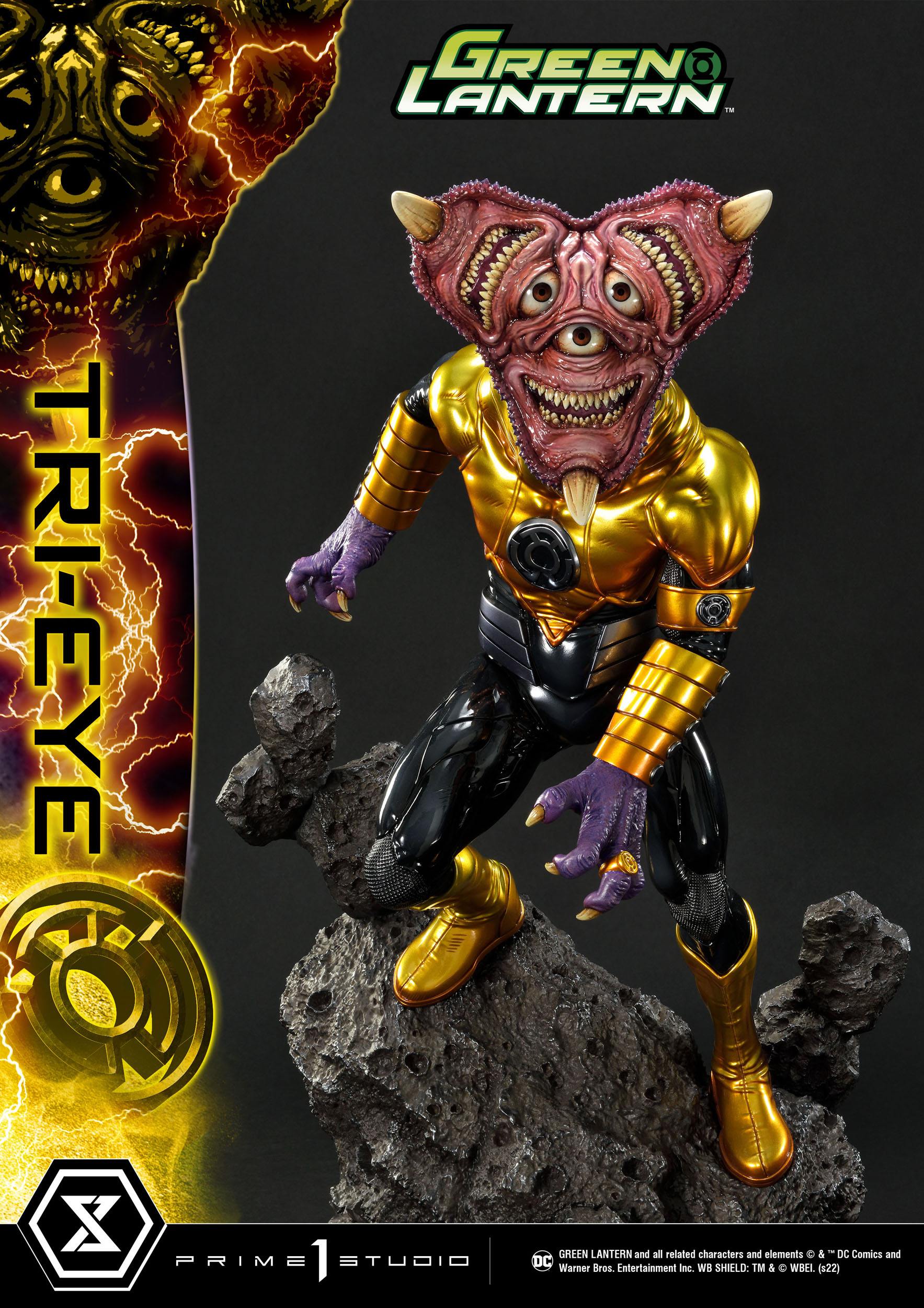 Estatua Sinestro Corps Tri-Eye