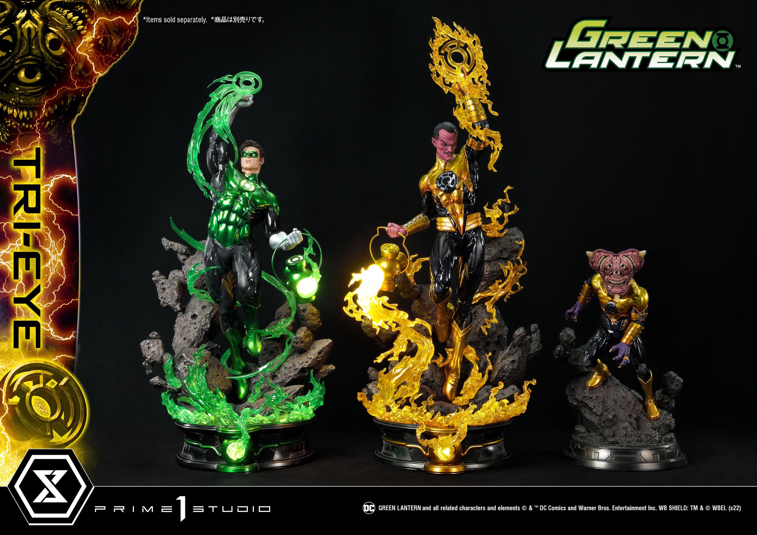 Estatua Sinestro Corps Tri-Eye