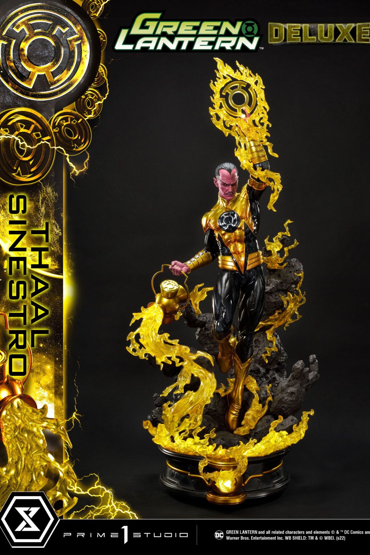 Estatua Thaal Sinestro Deluxe Version