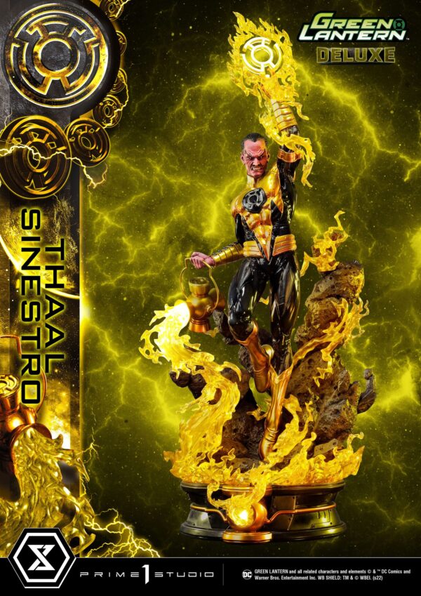 Descubre el apasionante mundo de Estatua Thaal Sinestro Deluxe Version.