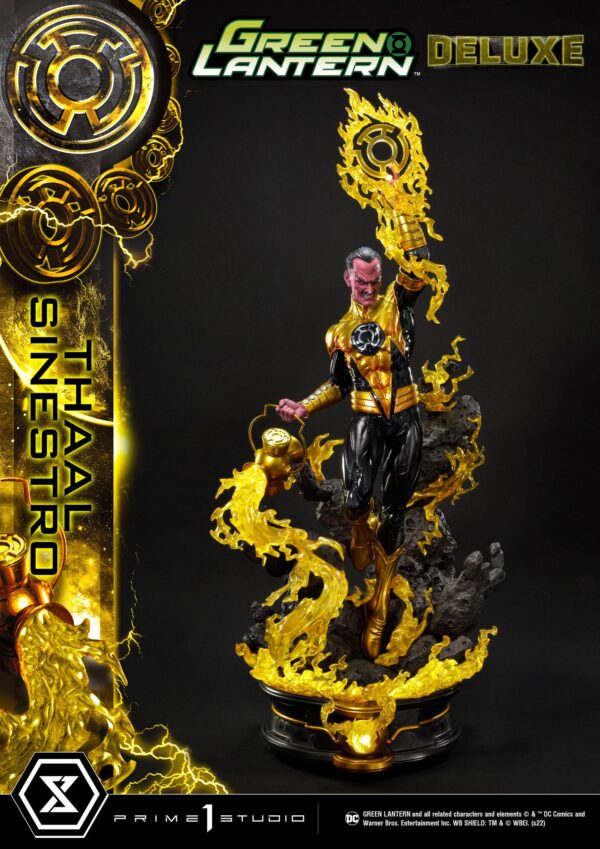 Descubre el apasionante mundo de Estatua Thaal Sinestro Deluxe Version.