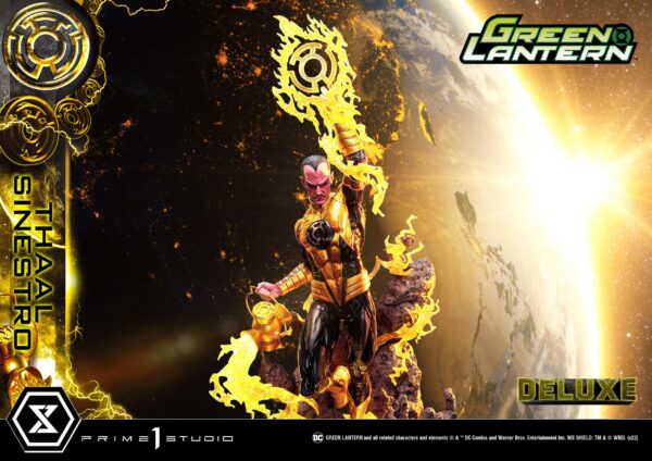 Descubre el apasionante mundo de Estatua Thaal Sinestro Deluxe Version.