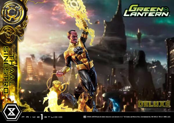 Descubre el apasionante mundo de Estatua Thaal Sinestro Deluxe Version.