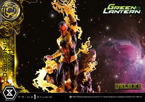 Descubre el apasionante mundo de Estatua Thaal Sinestro Deluxe Version.
