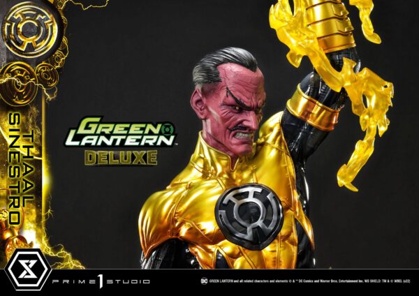 Descubre el apasionante mundo de Estatua Thaal Sinestro Deluxe Version.
