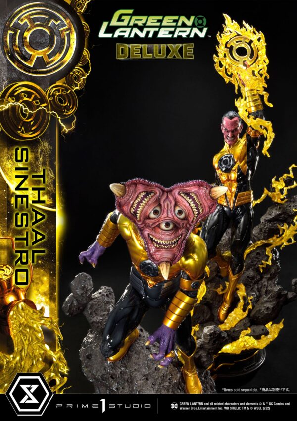 Descubre el apasionante mundo de Estatua Thaal Sinestro Deluxe Version.