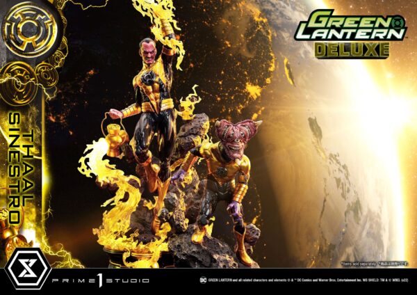 Descubre el apasionante mundo de Estatua Thaal Sinestro Deluxe Version.