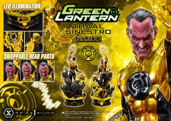 Descubre el apasionante mundo de Estatua Thaal Sinestro Deluxe Version.