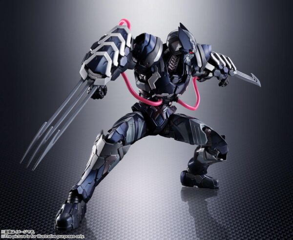 Descubre el apasionante mundo de Figura Figuarts Venom Symbiote Wolverine.