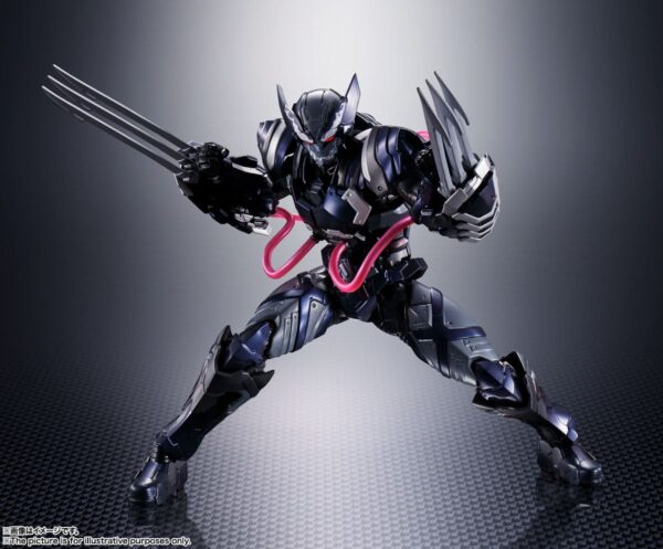 Descubre el apasionante mundo de Figura Figuarts Venom Symbiote Wolverine.