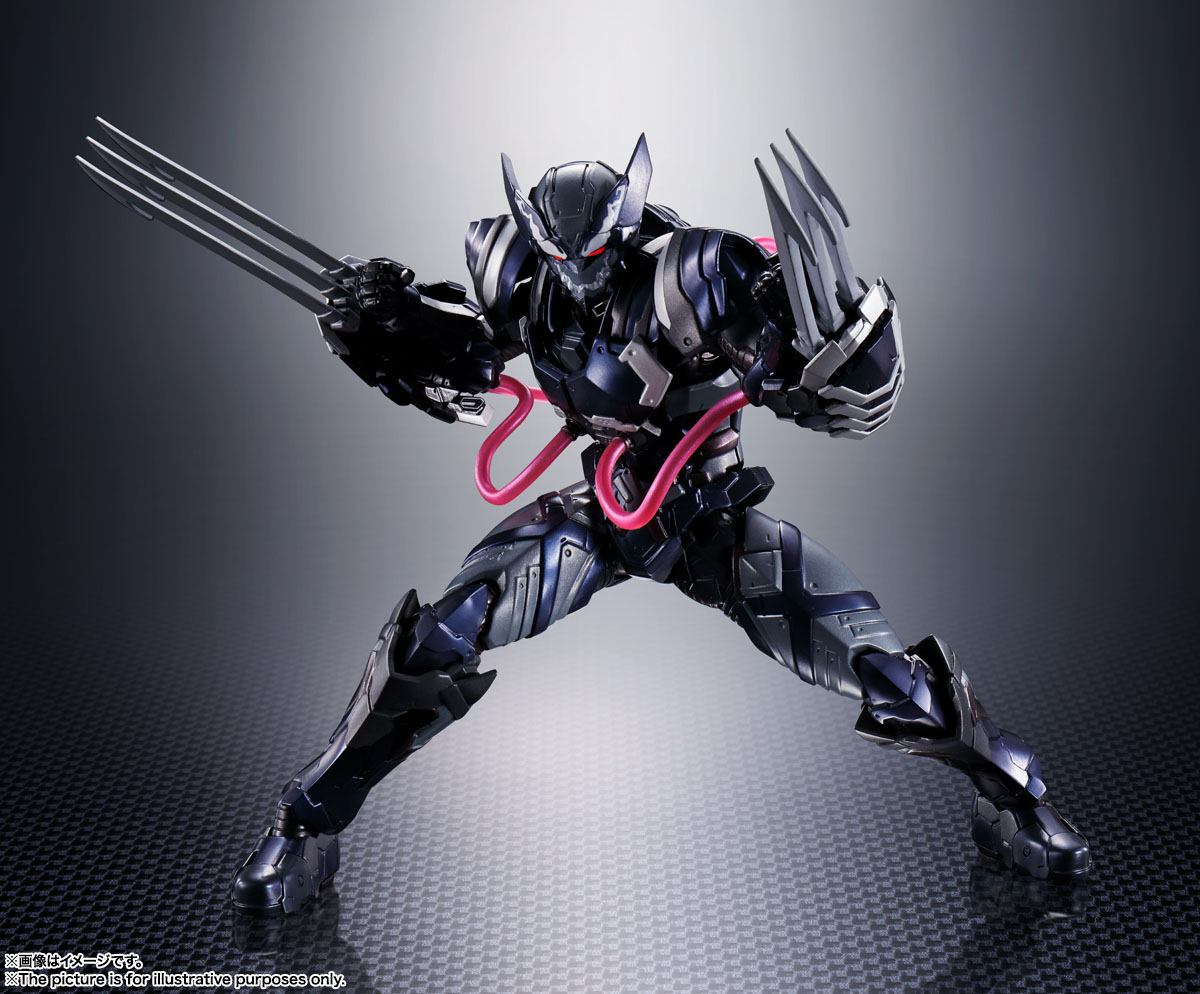 Descubre el apasionante mundo de Figura Figuarts Venom Symbiote Wolverine.