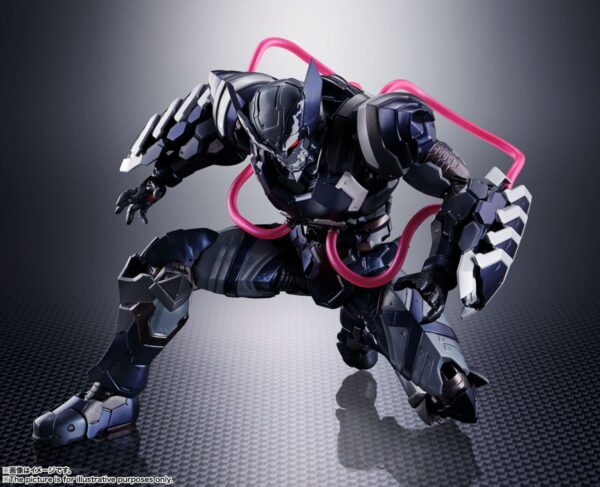 Descubre el apasionante mundo de Figura Figuarts Venom Symbiote Wolverine.