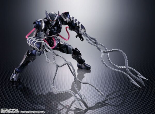 Descubre el apasionante mundo de Figura Figuarts Venom Symbiote Wolverine.