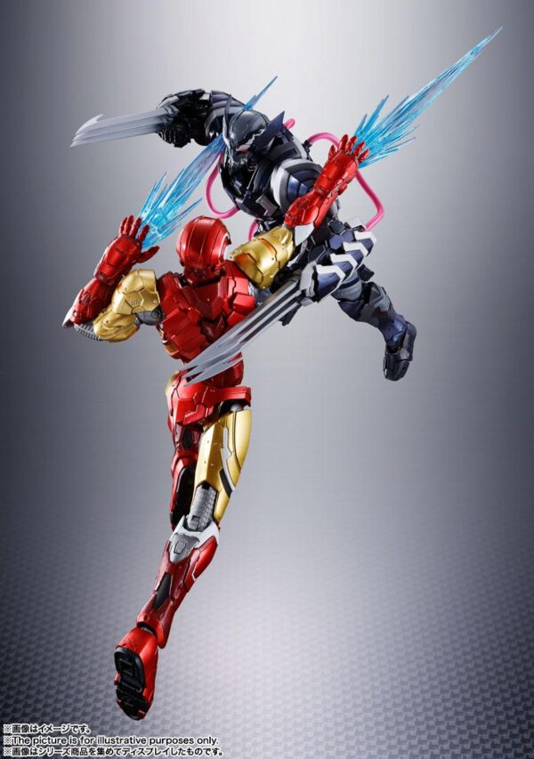 Descubre el apasionante mundo de Figura Figuarts Venom Symbiote Wolverine.