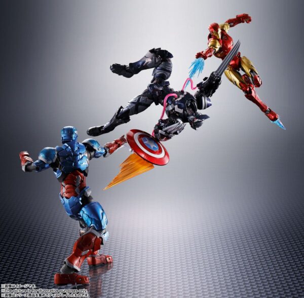 Descubre el apasionante mundo de Figura Figuarts Venom Symbiote Wolverine.