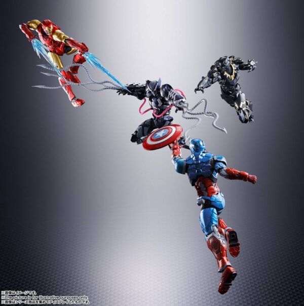 Descubre el apasionante mundo de Figura Figuarts Venom Symbiote Wolverine.