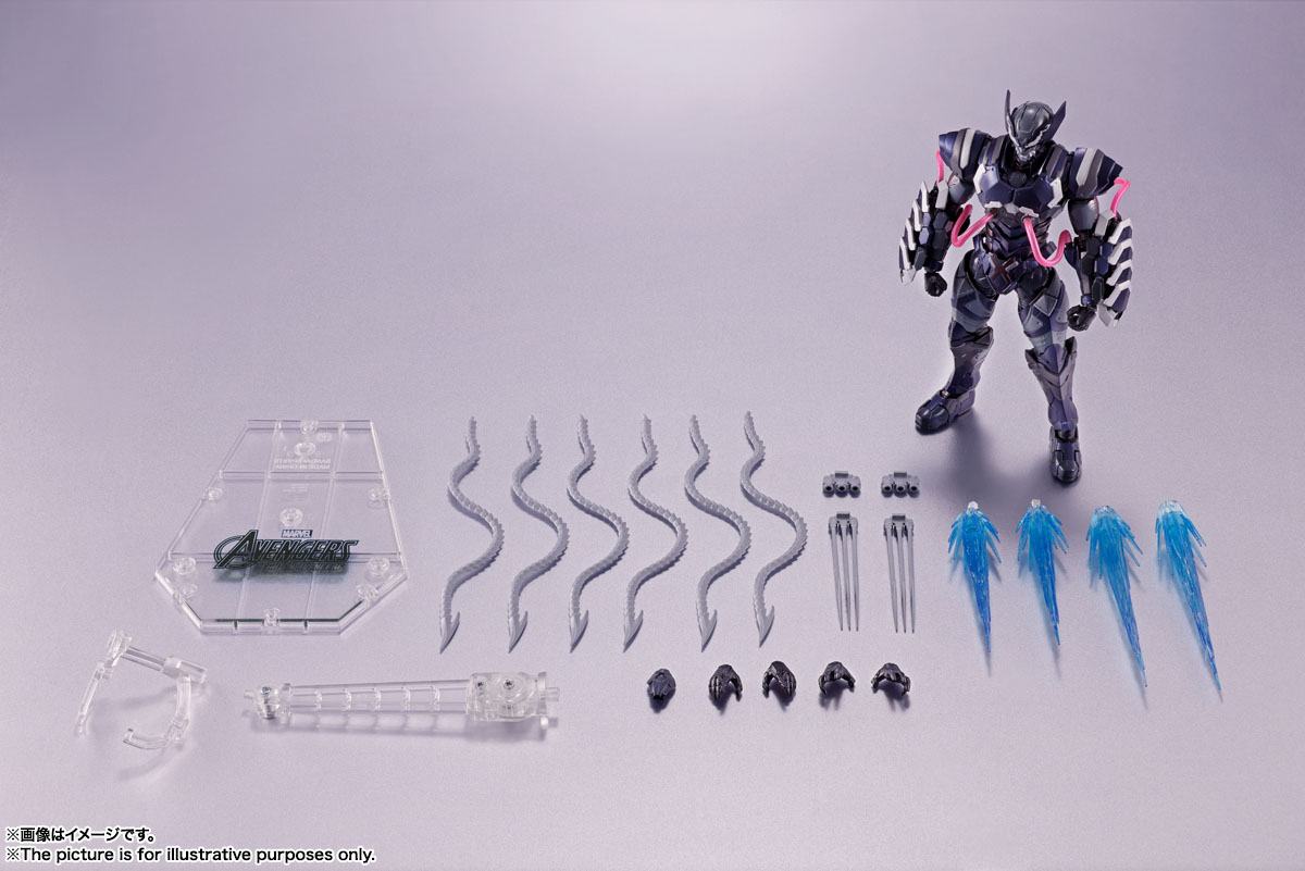 Descubre el apasionante mundo de Figura Figuarts Venom Symbiote Wolverine.