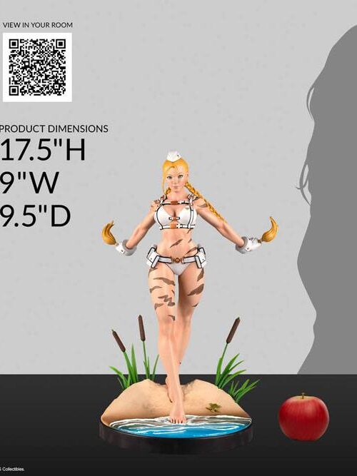 Descubre el apasionante mundo de Estatua Cammy Player 2 44cm.