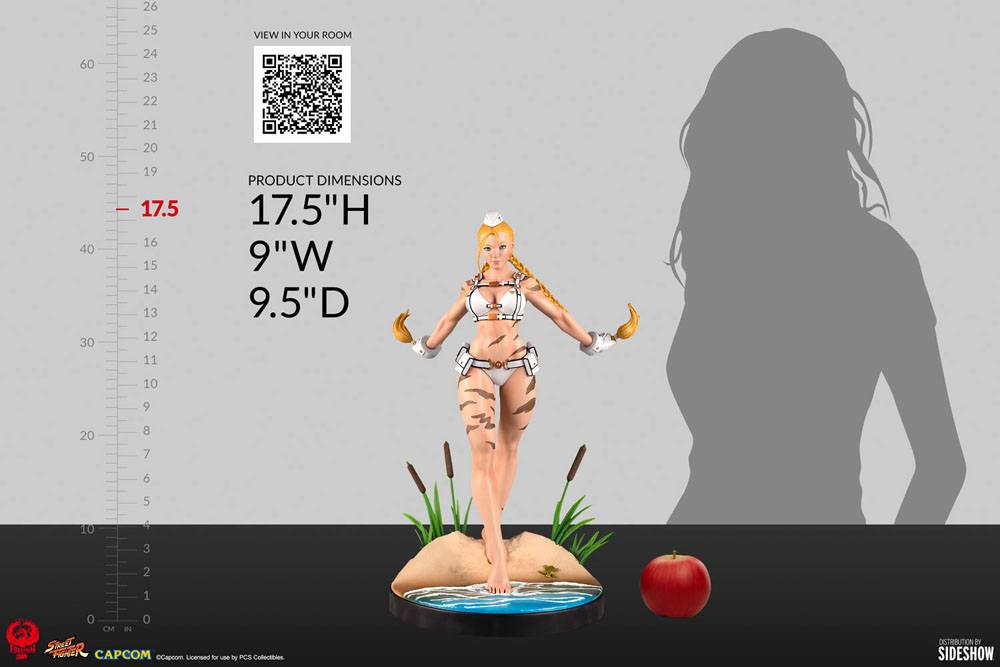 Descubre el apasionante mundo de Estatua Cammy Player 2 44cm.